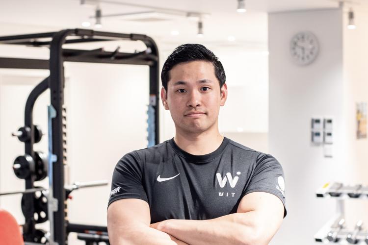 山﨑一馬　アスレティックトレーナー